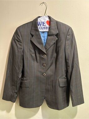 GRAND PRIX Equestrian Show Jacket • 100% Wool • Size 14 R Slim